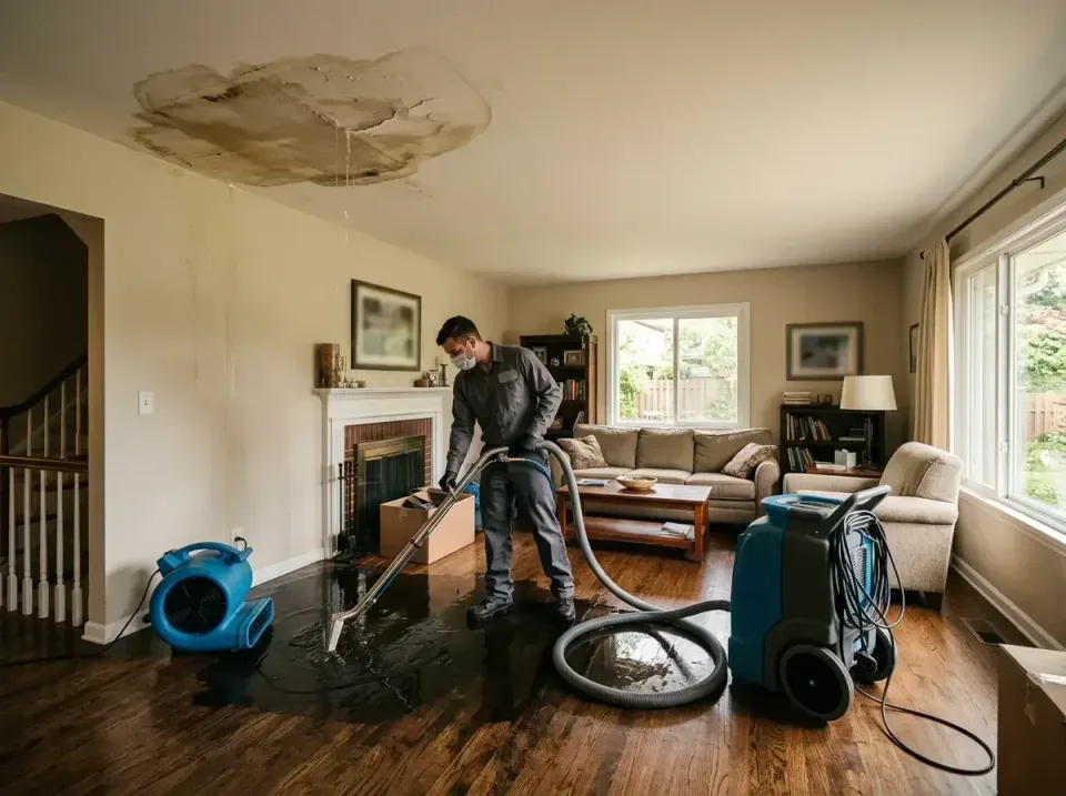 attic-pipe-burst-ceiling-drip-008 — frequently asked questions, Water Damage Restoration & Carpet Care in Slatington, PA